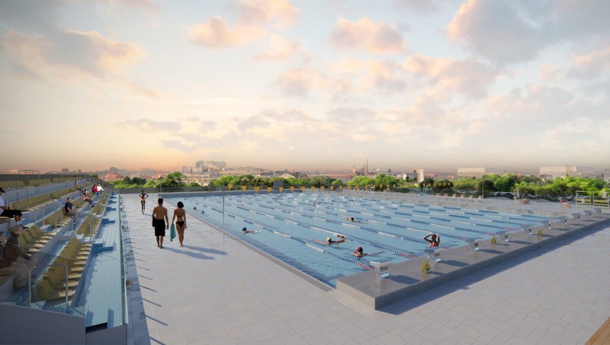 Bassin olympique sur le toit, espace bien-être et restaurant : ce que contiendra la Cité de la natation à Toulouse