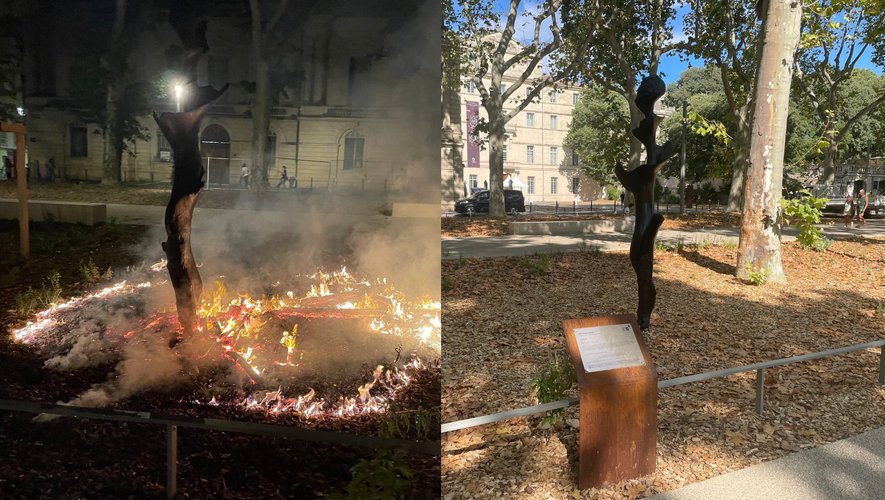 Après avoir été brûlée sur l’Esplanade, la sculpture de Germaine Richier, "la Spirale", sera enfin inaugurée à Montpellier