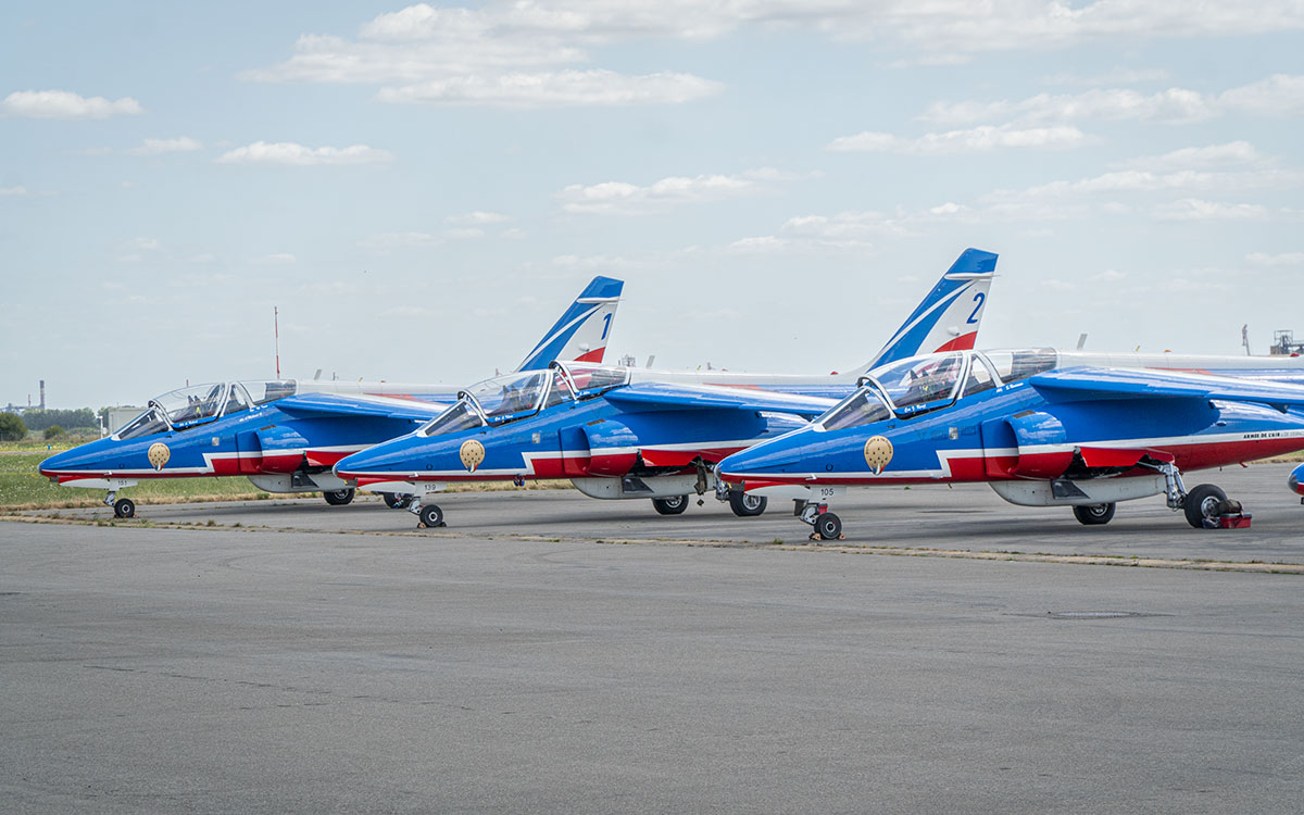 Pornichet Plein Vol : rencontre avec la Patrouille de France à la veille du grand meeting