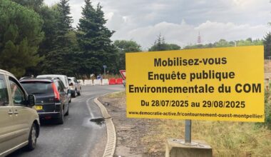L’enquête préalable à l’autorisation environnementale du contournement ouest de Montpellier confirme le caractère très clivant du dossier