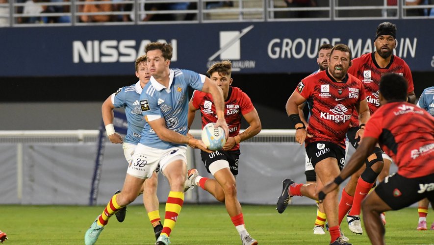Top 14 : avec un récital offensif contre Toulon, l'USAP a fait le plein de confiance à deux semaines du début du championnat