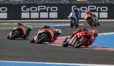 La grille de départ du sprint au GP de Hongrie MotoGP