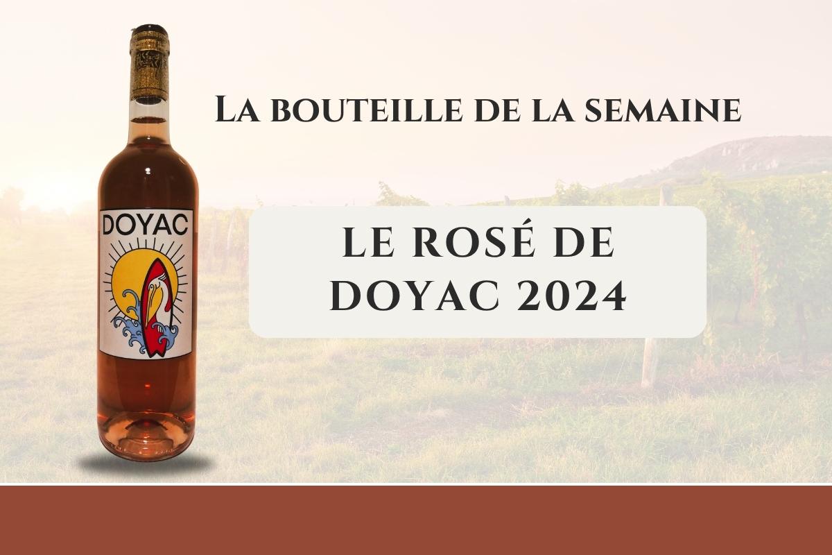On aime le rosé du château de Doyac 2024, un AOC bordeaux à déguster très frais, comme il se doit