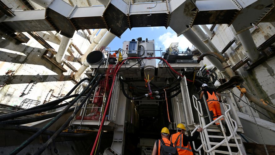 Accident sur le chantier de la troisième ligne du métro de Toulouse, un ouvrier blessé et transporté à l’hôpital