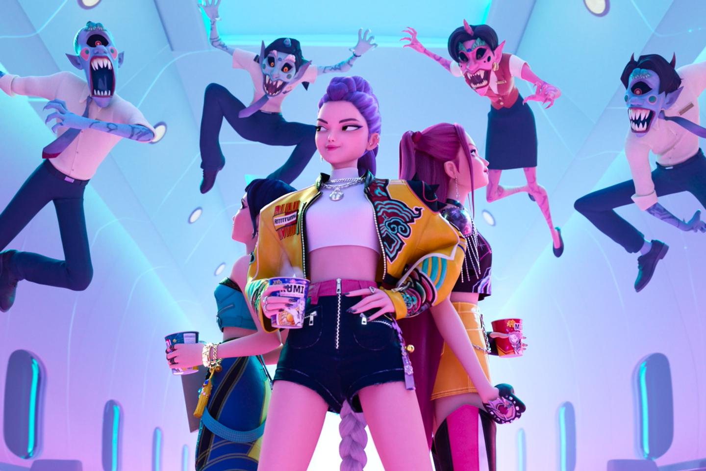 Sur Netflix, le succès phénoménal du film d’animation « KPop Demon Hunters »