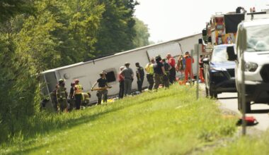 Cinq morts dans un accident d'autocar dans l'Etat de New York