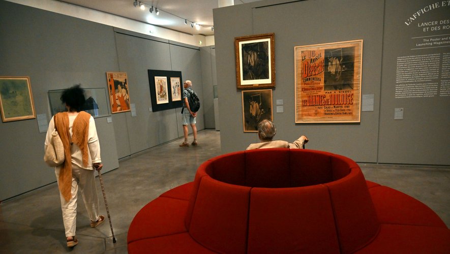 L’exposition albigeoise des affiches de Toulouse-Lautrec fait un carton