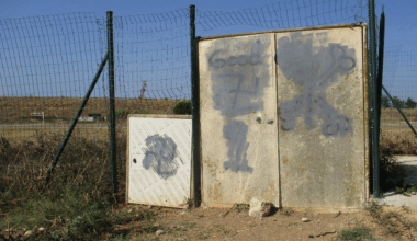 Les tags nazis sur l’aire des gens du voyage près de Montpellier ne seraient pas nouveaux