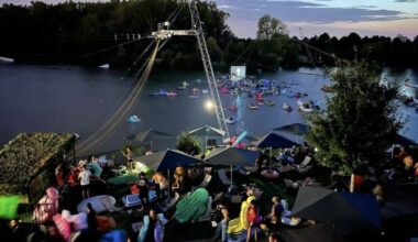 Une base de loisirs va se transformer en salle de cinéma flottante pour une soirée insolite