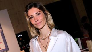 PARIS, FRANCE - 04/23/2022: Miss France 2006 and Miss Europe 2006, Alexandra Rosenfeld poses during a portrait session in Paris, France on 04/23/2022. (Photo by Eric Fougere/Corbis via Getty Images)