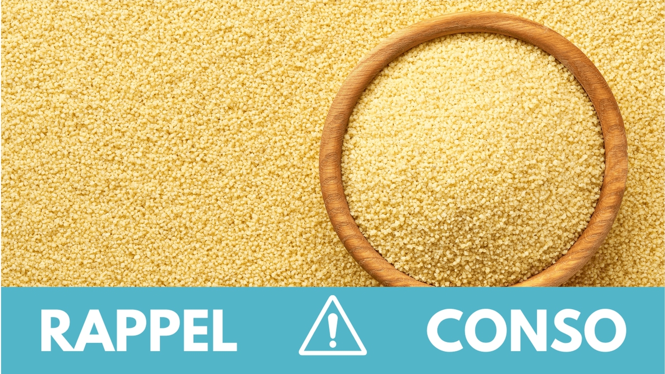 Rappel produit : attention à ces lots de couscous