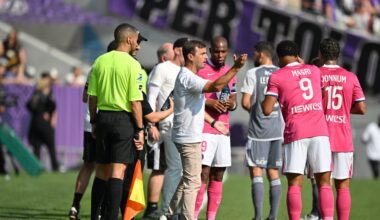 TFC-Brest : "Je suis très content pour Frank", le coach du TFC salue la performance de son attaquant auteur d’un doublé