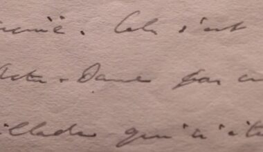 une lettre manuscrite inédite du général de Gaulle dévoilée