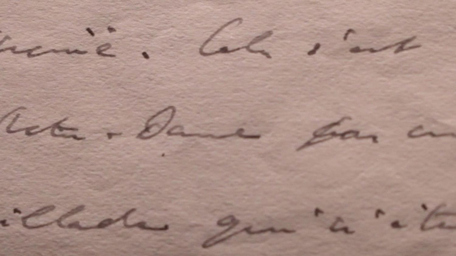 une lettre manuscrite inédite du général de Gaulle dévoilée