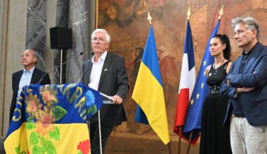 "Nos pensées restent en Ukraine" : Toulouse a célébré les 34 ans de l’indépendance de l’Ukraine