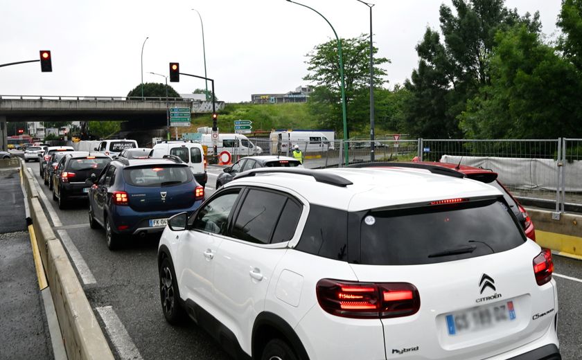 La route de Revel est en travaux depuis janvier 2025 pour accueillir le réseau REV.