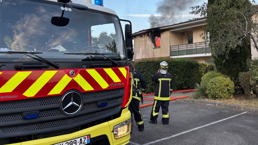Près de Toulouse, un feu d’appartement se propage et détruit six logements