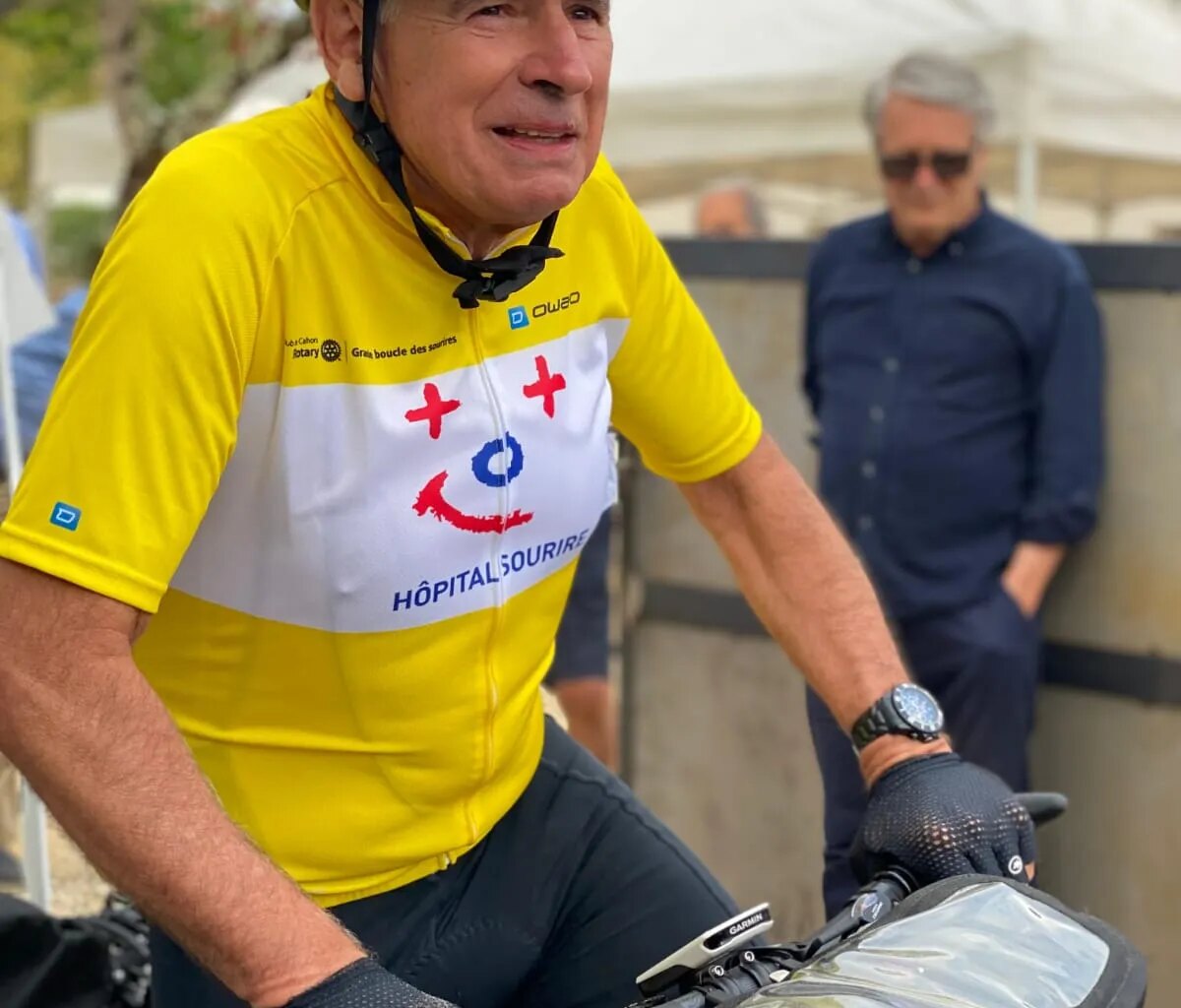 2 000 km à vélo : le défi solidaire de Philippe Sudres