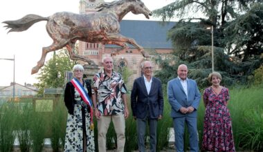 Montauban. Inauguration de la sculpture ‘Ptolémée’