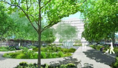 Place Ile-de-France à Saint-Chamond : encore huit à neuf mois de travaux
