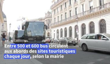 face au surtourisme, Paris veut moins de cars