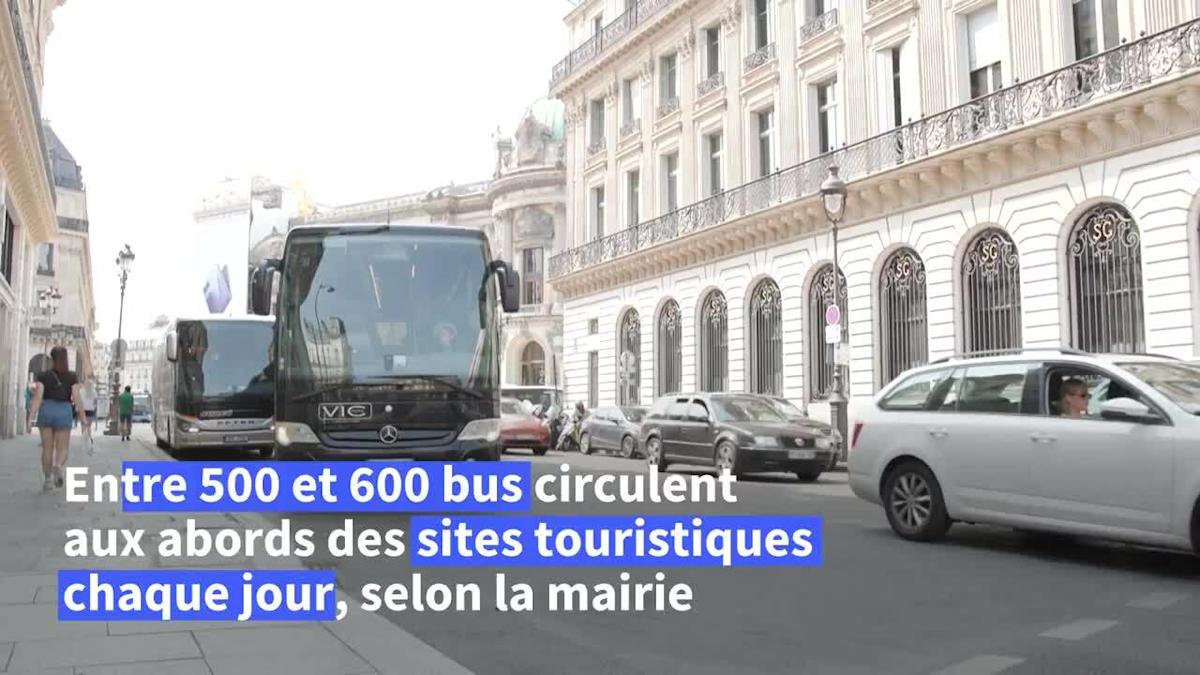 face au surtourisme, Paris veut moins de cars