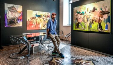 "J’ai un peu plus d’espoir sur le système et les difficultés de la vie" : l’artiste peintre Boris Garanger dévoile ses œuvres récentes créées en résidence à Perpignan