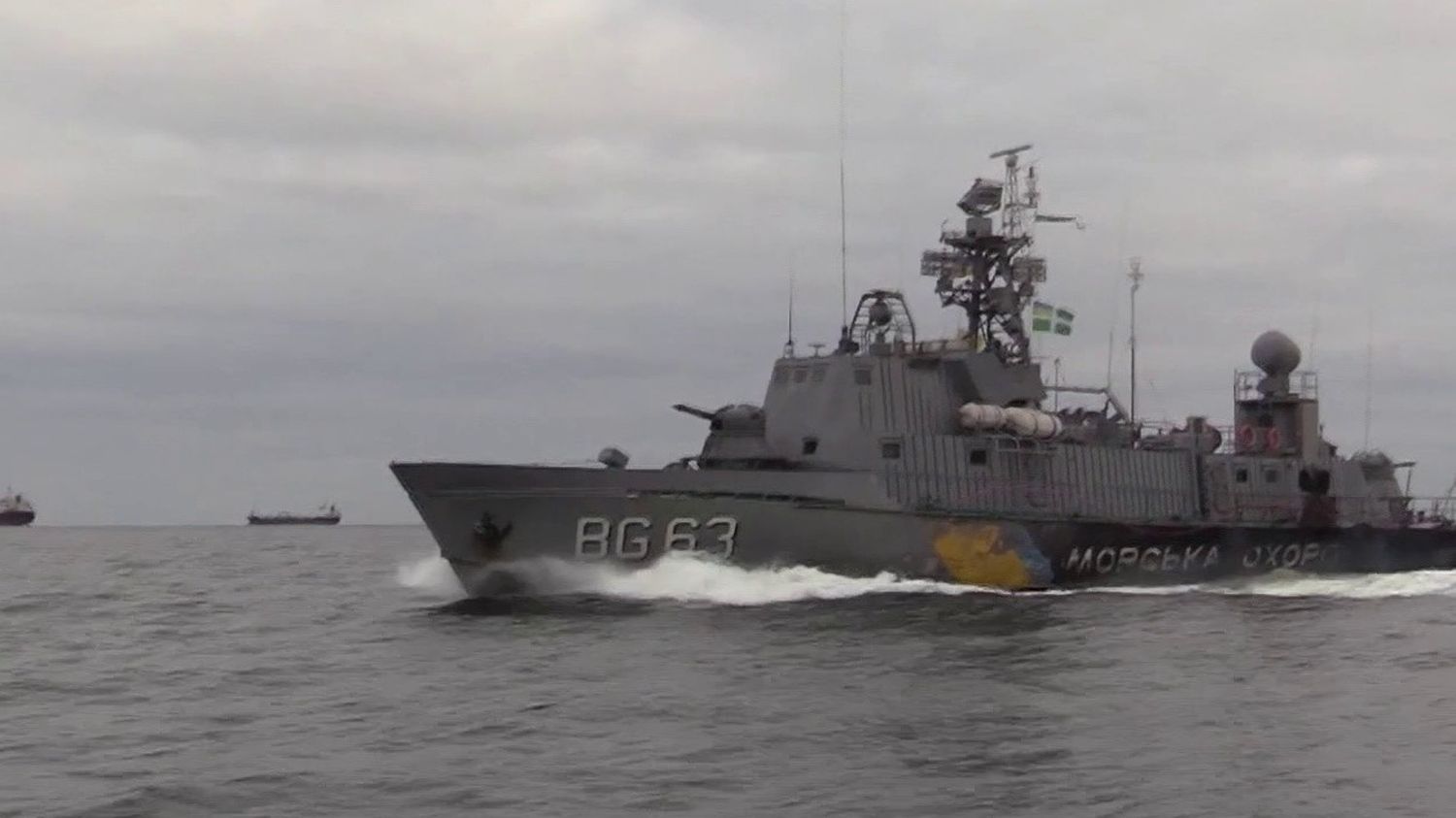 une attaque rare de la Russie sur la marine