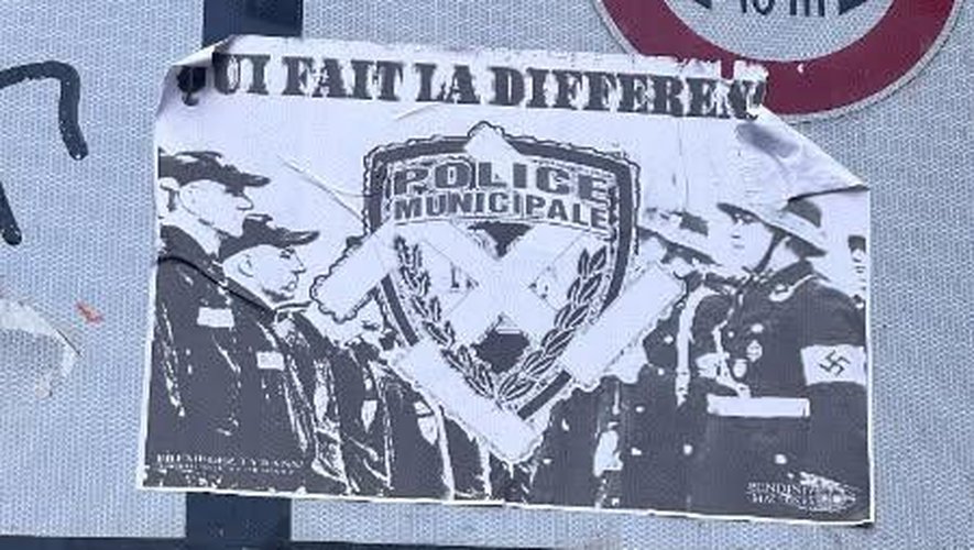À Toulouse, une affiche compare la police municipale aux nazis, l’élu à la Sécurité dénonce un message "nauséabond"