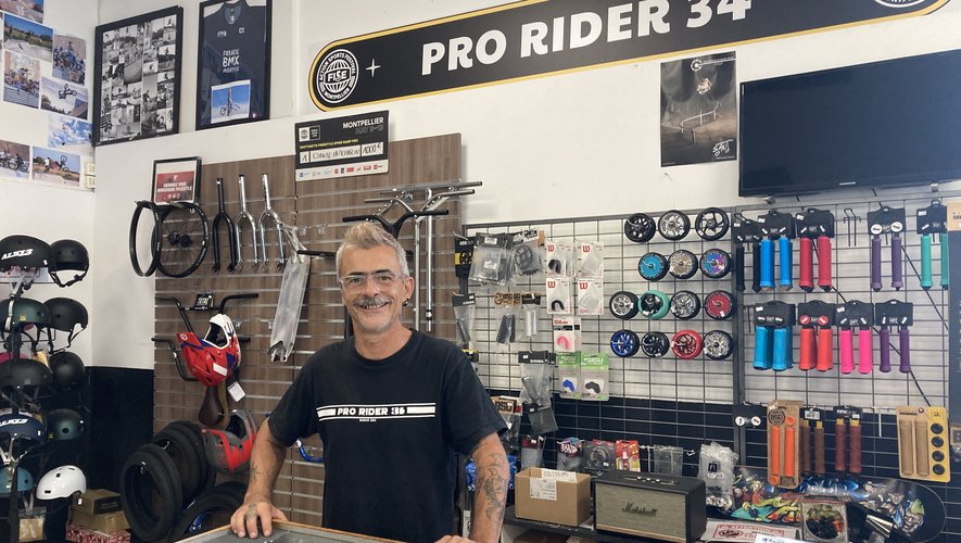 "Ma boutique, c’était un lieu de vie pour tous les riders" : Christophe Massé, figure du BMX à Montpellier, contraint de fermer Pro Rider 34