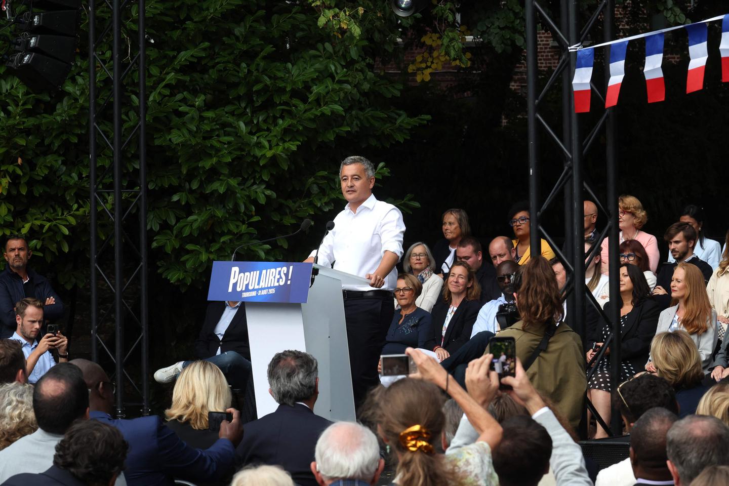 A Tourcoing, Gérald Darmanin tend la main aux socialistes et fait valoir sa fibre sociale