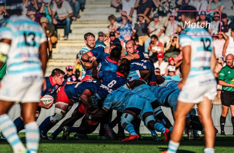 le Racing 92 vient à bout du Stade Français en match de préparation