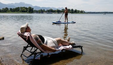 L'Allemagne transpire et se dessèche sous la canicule qui a essoré l'Europe