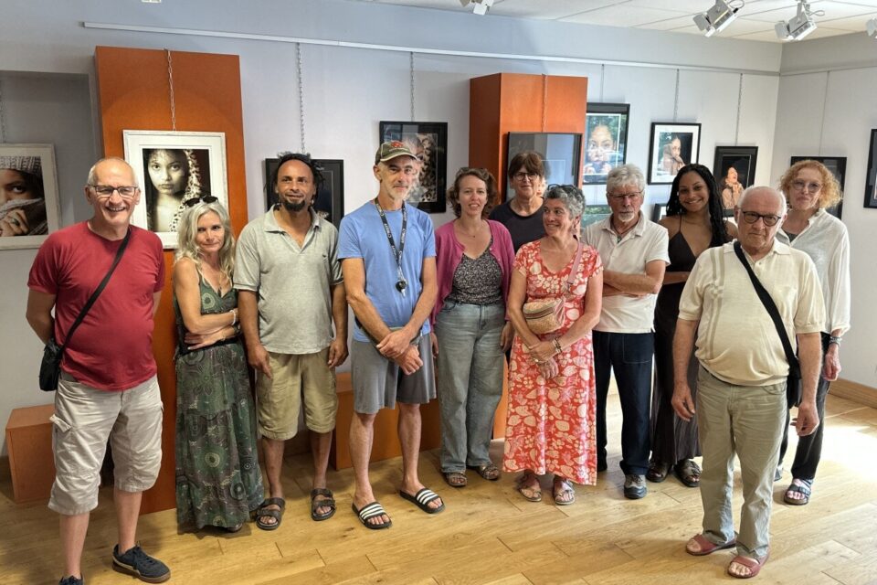 Le vernissage de l'expo 