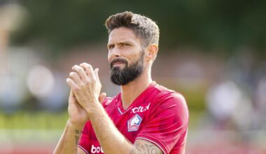 Olivier Giroud marque ses deux premiers buts avec Lille contre Venise