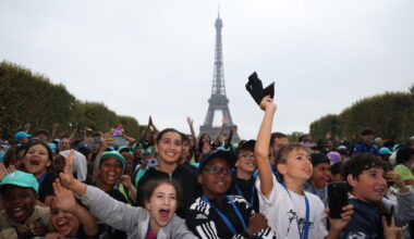 sur le Champ-de-Mars une gigantesque fête populaire pour les minots marseillais