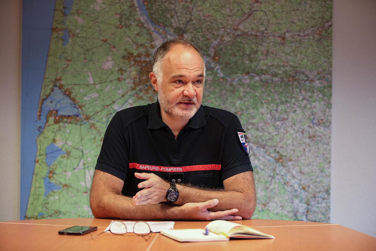 après un été brûlant, la mise en garde du chef des pompiers girondins