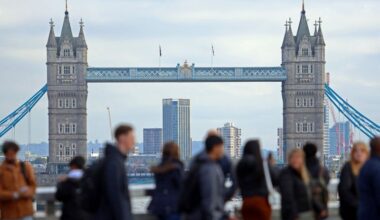 Les salaires britanniques progressent de 5% en trois mois jusqu'en juin, selon l'ONS
