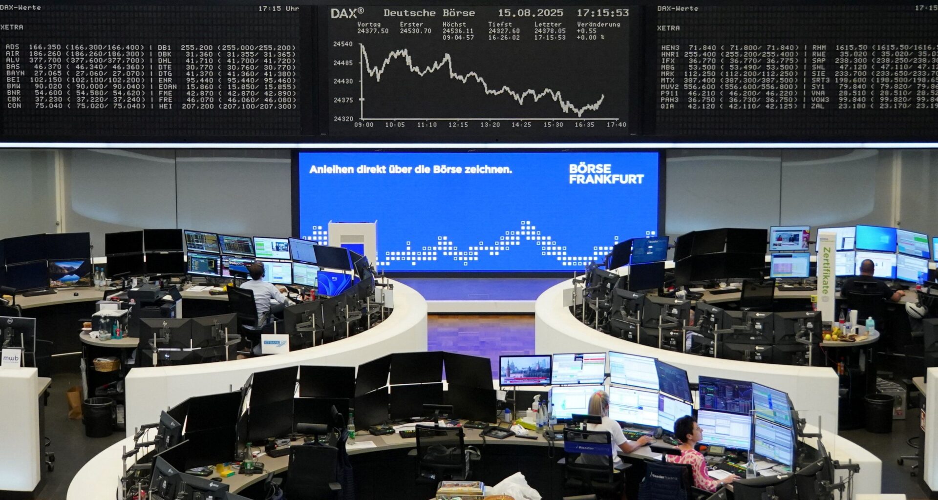 L'Europe finit en ordre dispersé, les regards se tournent vers le sommet Trump-Poutine