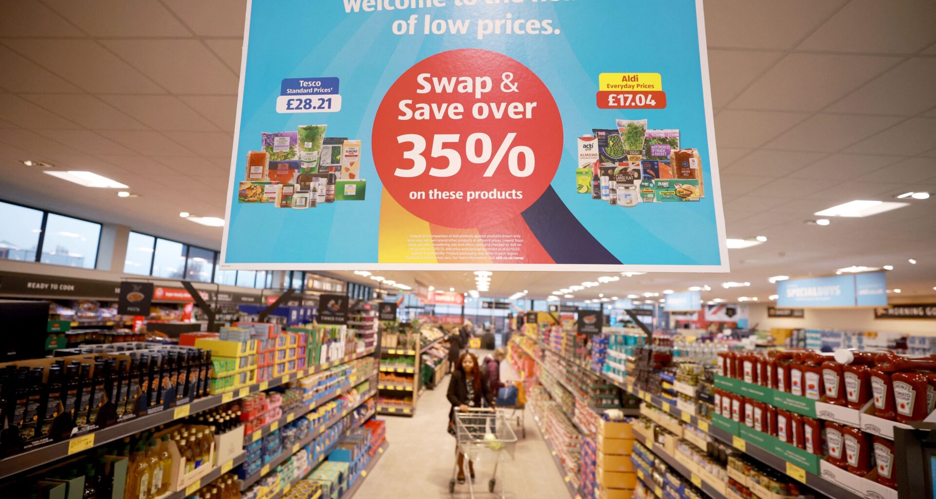 L'inflation alimentaire au Royaume-Uni ralentit légèrement en août, selon Worldpanel