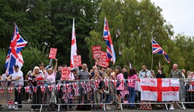 GB-Les manifestations anti-immigration se poursuivent malgré les promesses de réformes
