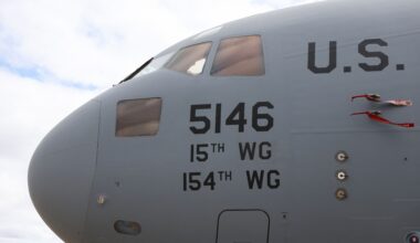 Les États-Unis approuvent la vente potentielle d'un système de soutien pour avions au Royaume-Uni