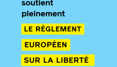 Place publique soutient pleinement le règlement européen sur la liberté des médias (EMFA)