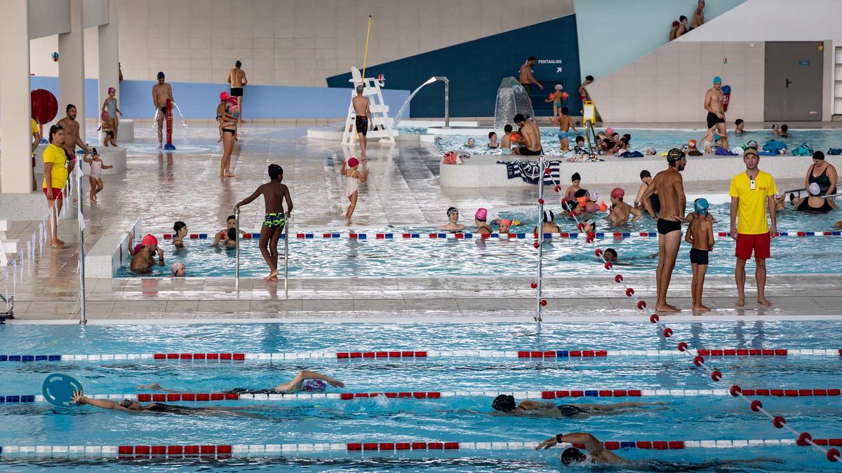 La piscine a fait 700 entrées samedi 30 août.