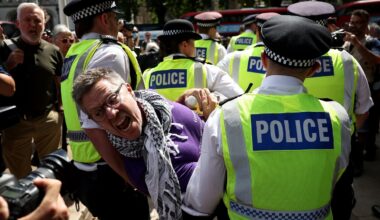 466 arrestations lors d'une manifestation en soutien au groupe interdit Palestine Action
