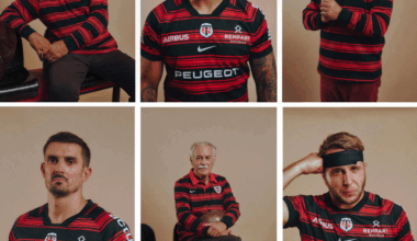 le Stade Toulousain dévoile un maillot rendant hommage à l’épopée de la saison 1985-1986