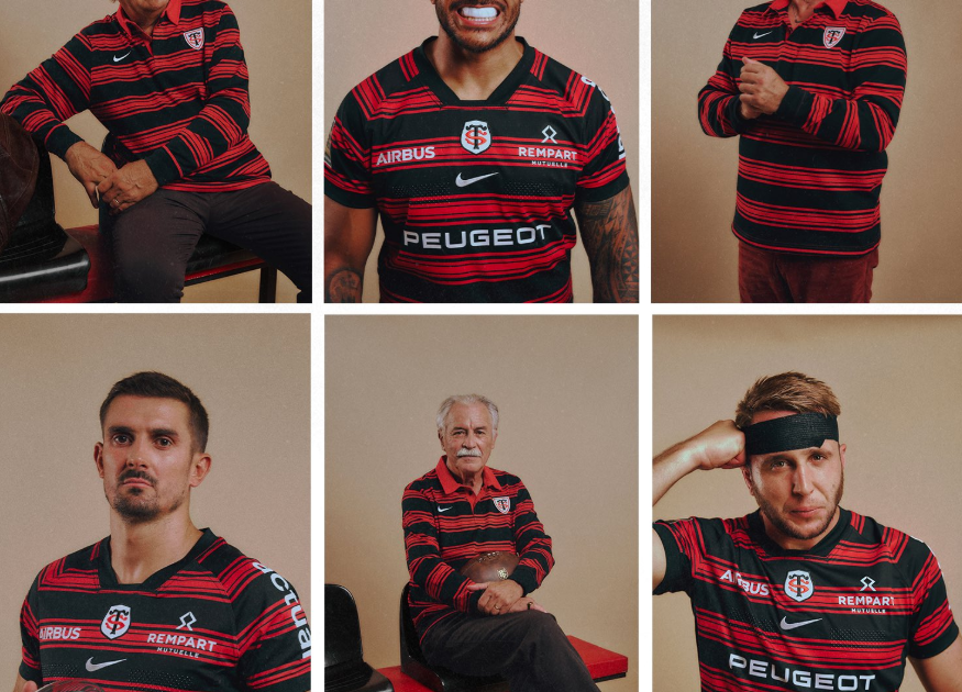 le Stade Toulousain dévoile un maillot rendant hommage à l’épopée de la saison 1985-1986