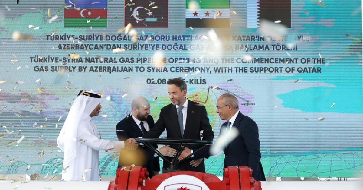La Turquie a commencé à fournir du gaz naturel azerbaïdjanais à la Syrie : Actualités