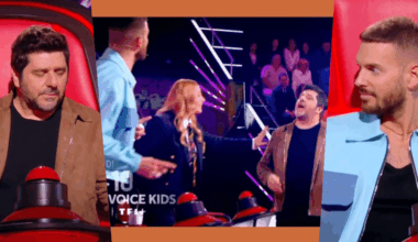 "Calme-toi !" : le ton monte entre Patrick Fiori et M. Pokora dans "The Voice Kids", Santa obligée de calmer le jeu