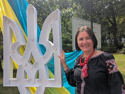 Anna Spirina est présidente de l'Association ukrainienne de Lévis.
